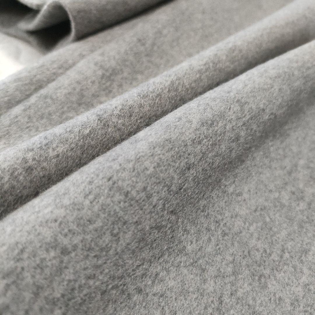 極美品✨オースチンリード　カシミヤ100％　スタンドカラーコート　グレー　36