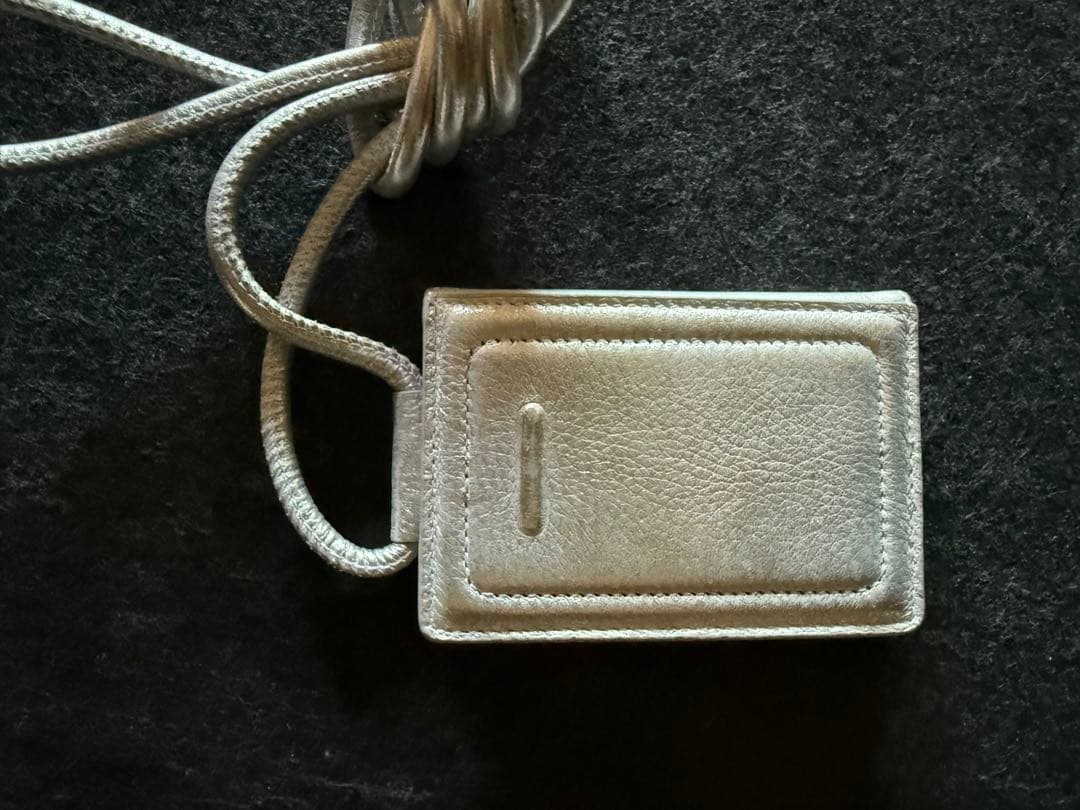 【koba】objects.io iphone シルバー　ショルダー