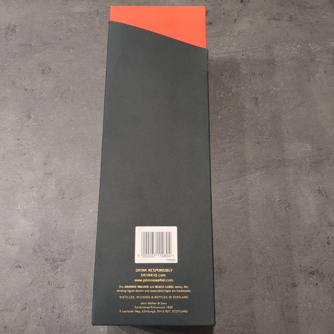 【希少】ジョニーウォーカー　ブラックラベル12年【デザインアワード受賞】