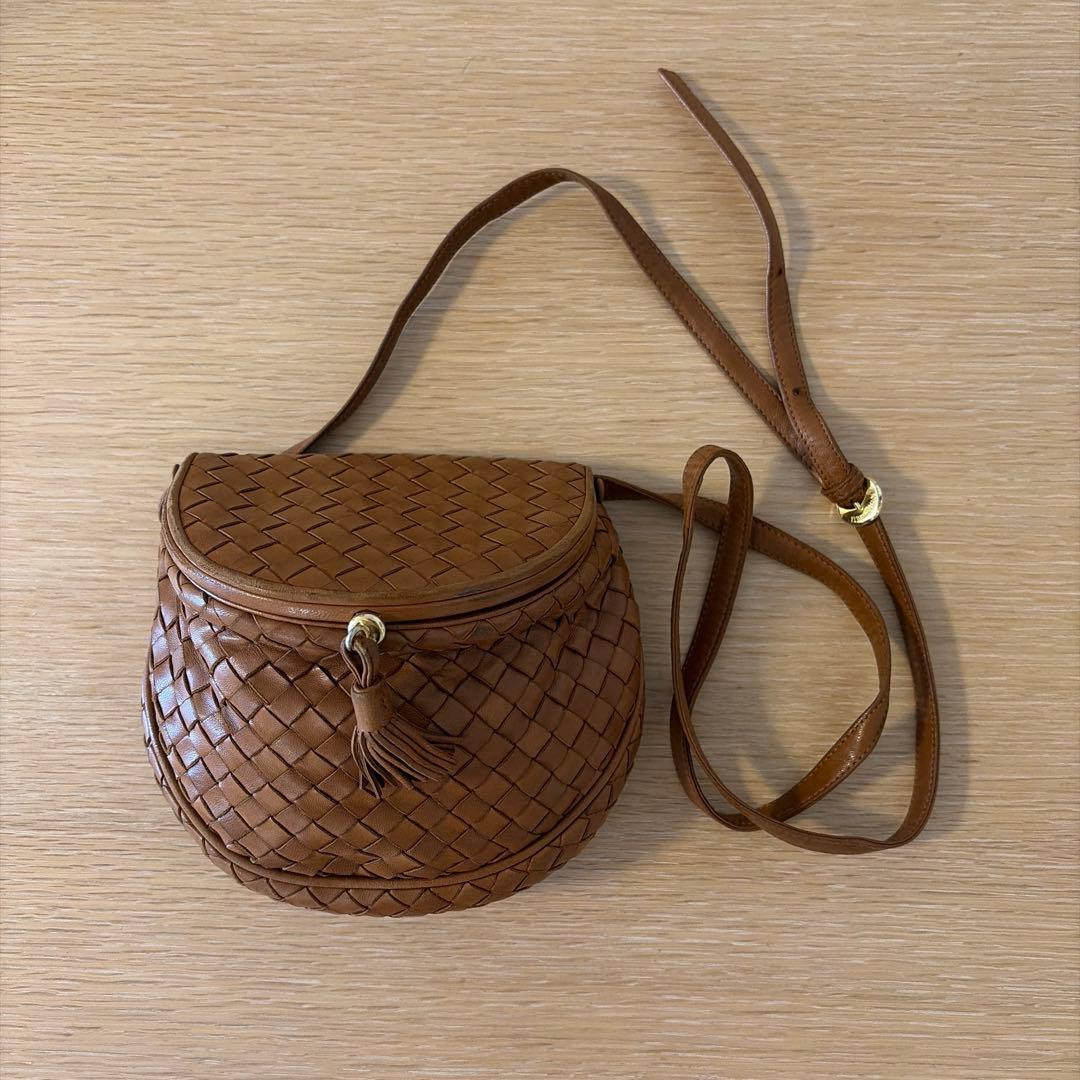 BOTTEGA VENETA ショルダーバッグ イントレチャート ビンテージ
