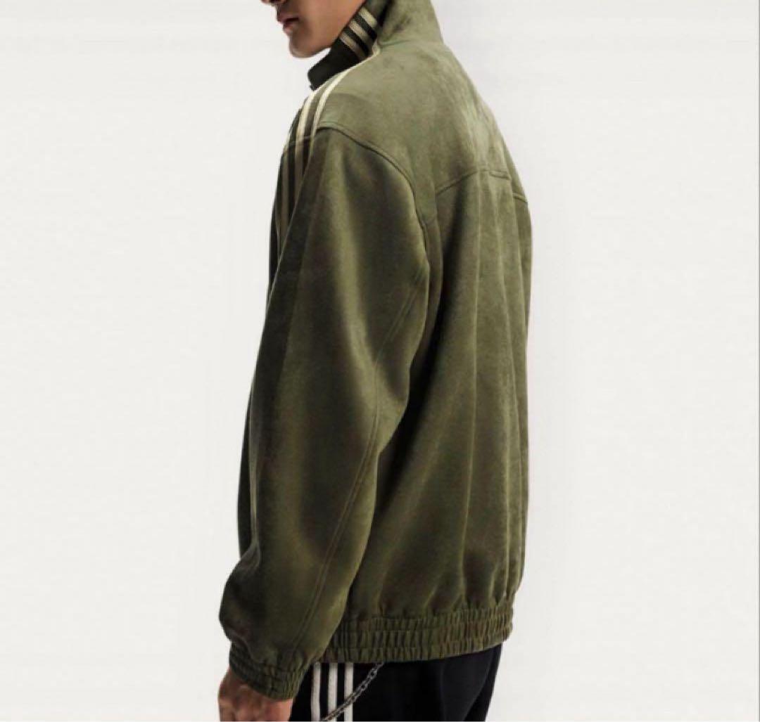 adidasアディダス 中国限定 蛇年トラックジャケット緑　Lサイズ”