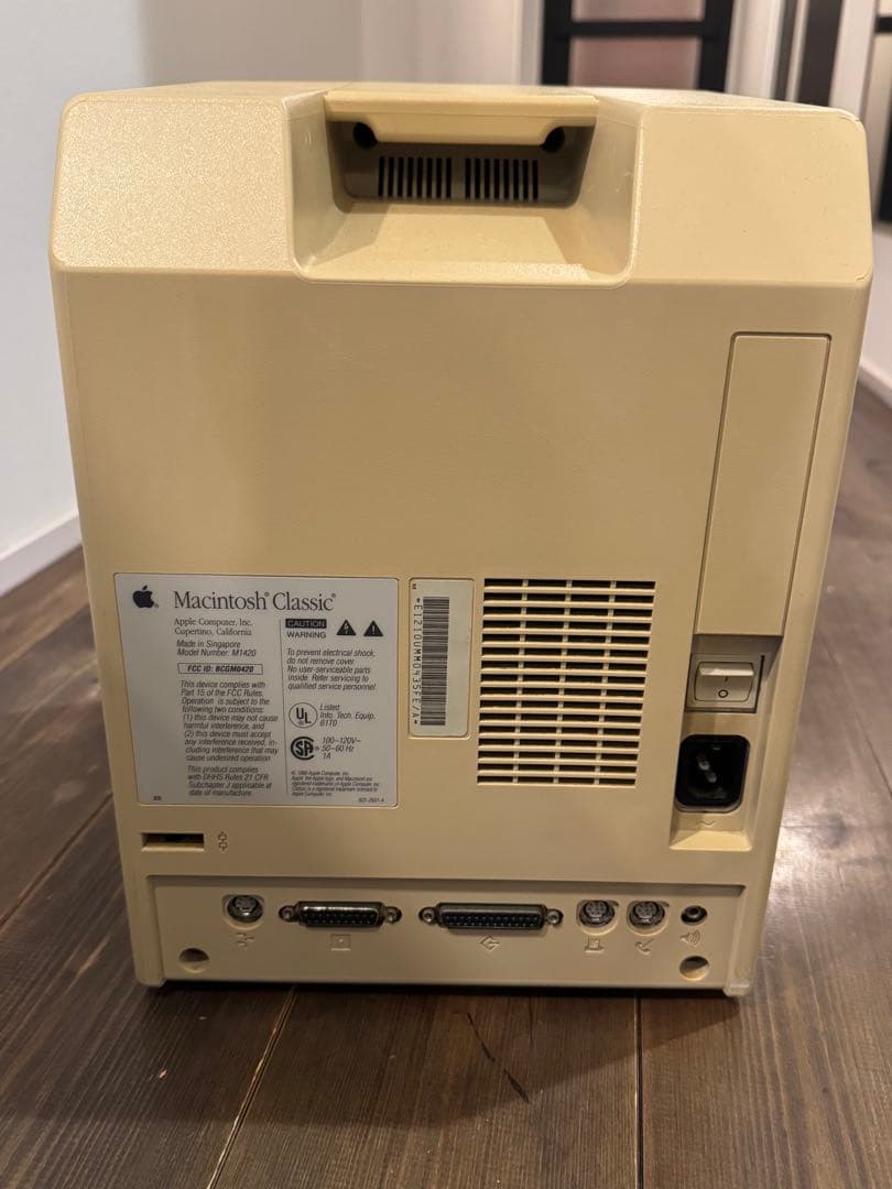 Apple Macintosh Classic クラシック