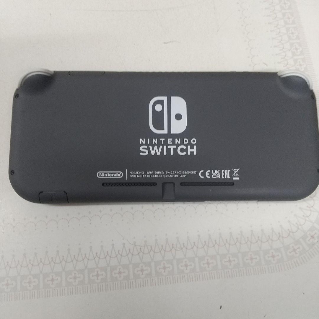 Nintendo Switch Lite グレー箱、説明書付きです。