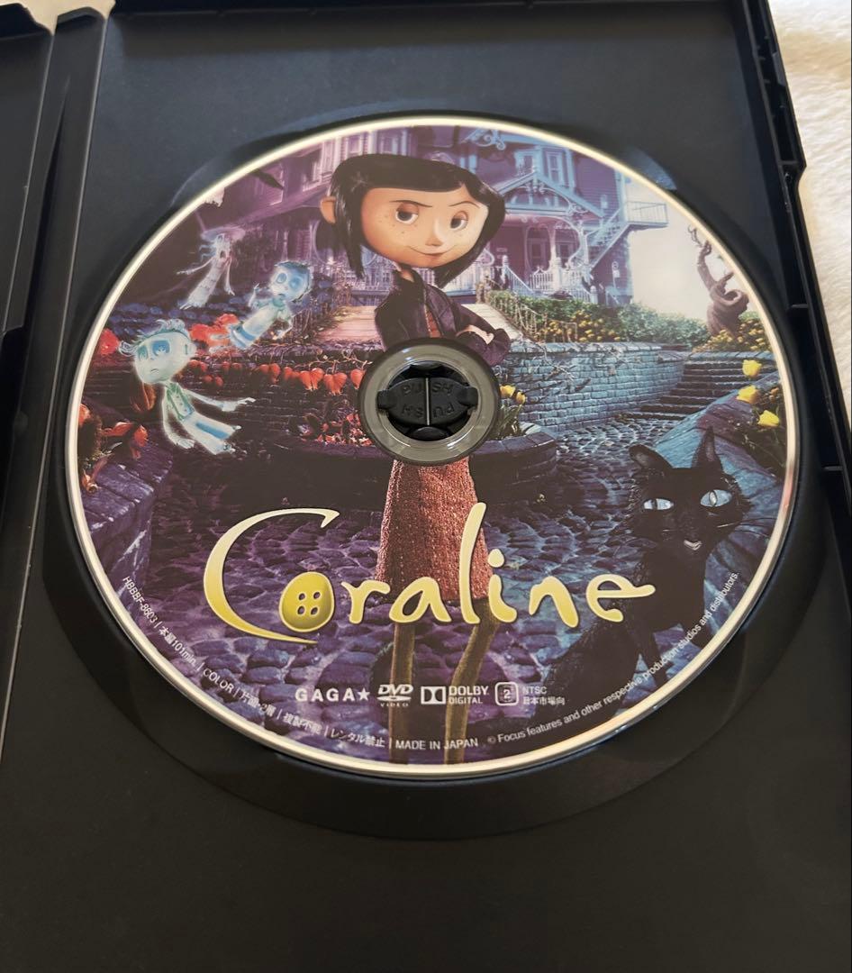 廃盤品:映画コララインとボタンの魔女DVD
