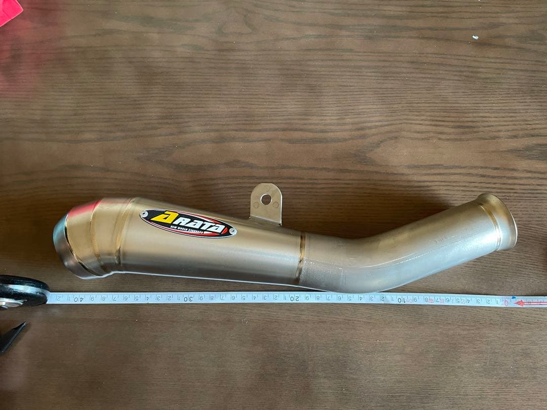 sliponフルチタンマフラー サイレンサーArata 汎用Φ55or45mm