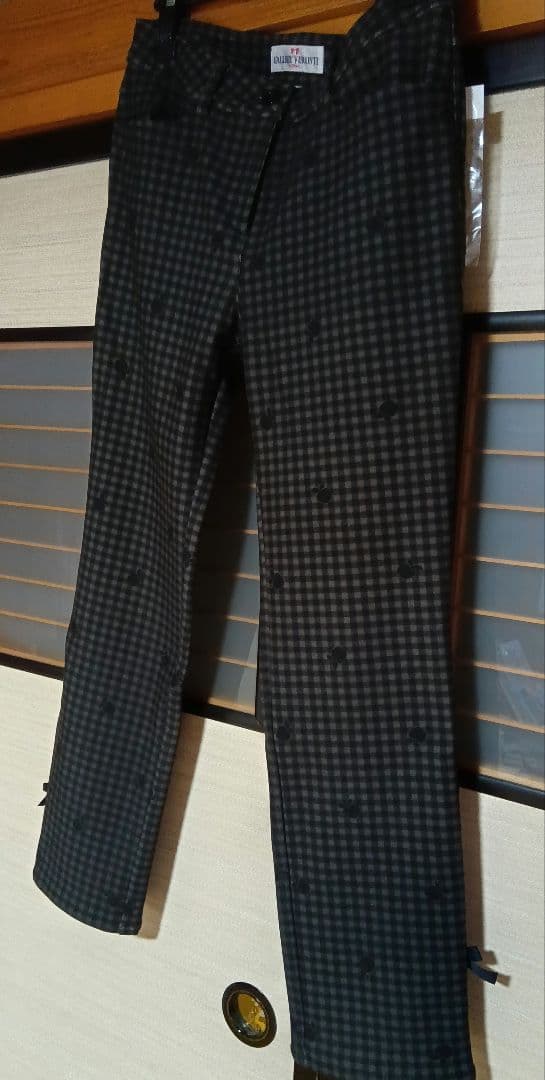 Ｓora　新品　裏起毛　Lサイズ ストレッチパンツ　ギャラリービスコンティ