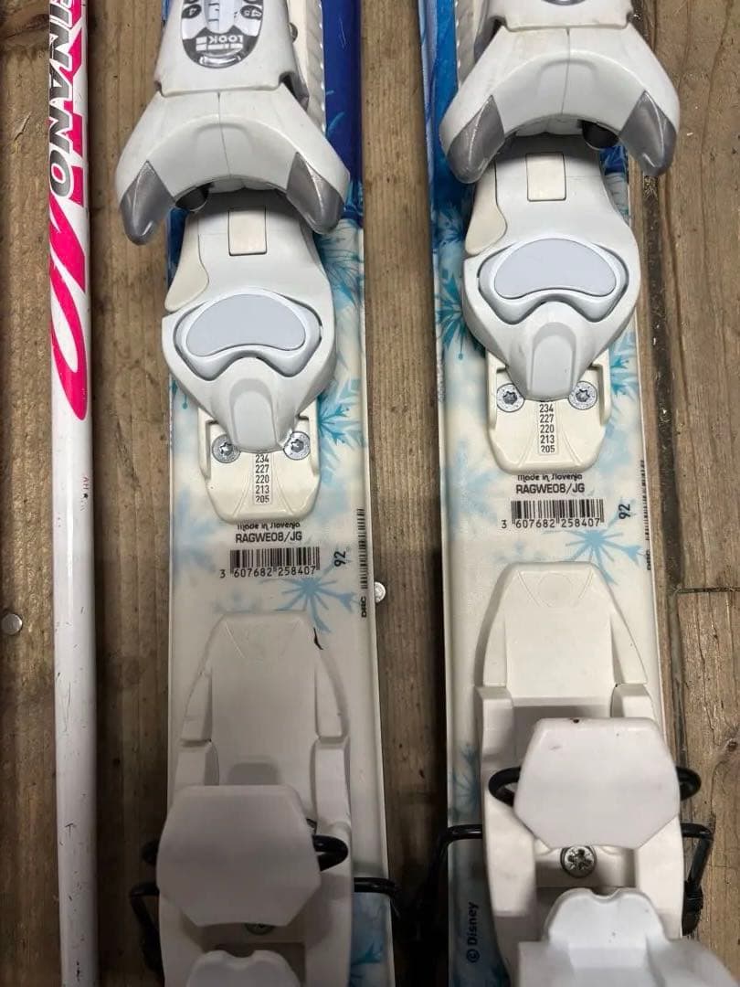 アナ雪 子ども用スキーセット