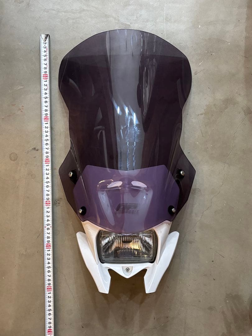 wr250R、wr250x スクリーン　ヘッドライトカウル付き