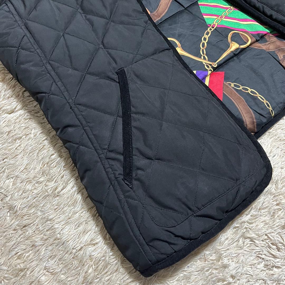 【レア】ラルフローレン エンブレム 馬具柄 リバーシブルベスト