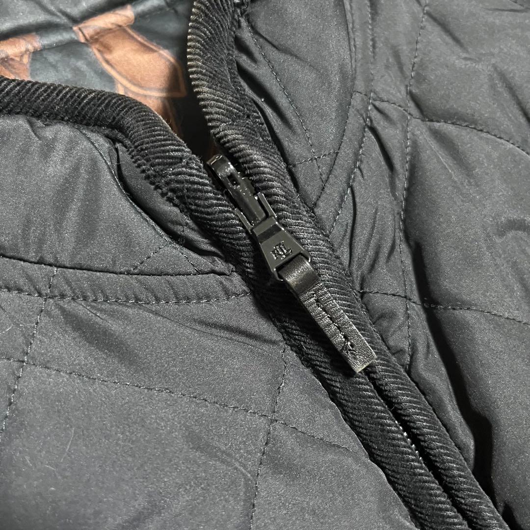 【レア】ラルフローレン エンブレム 馬具柄 リバーシブルベスト