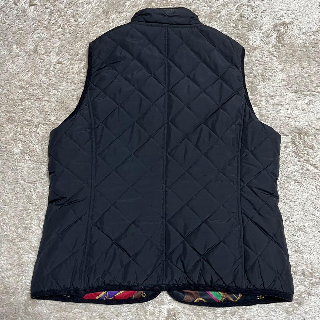 【レア】ラルフローレン エンブレム 馬具柄 リバーシブルベスト