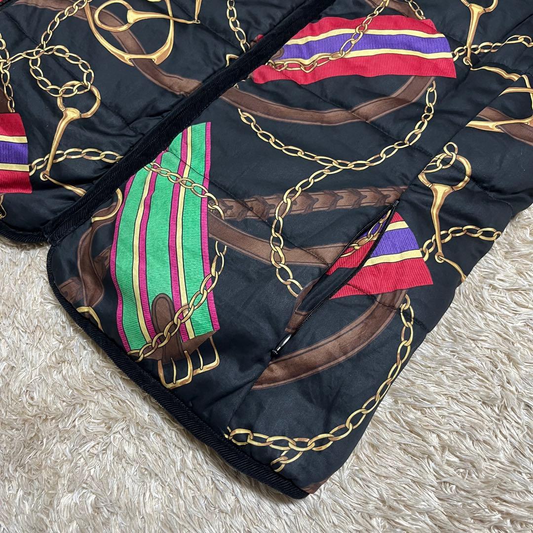 【レア】ラルフローレン エンブレム 馬具柄 リバーシブルベスト