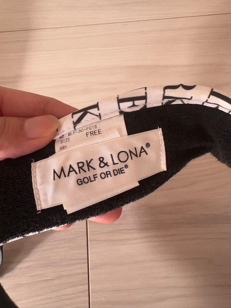 美品 MARK&LONA バイザー ユニセックス