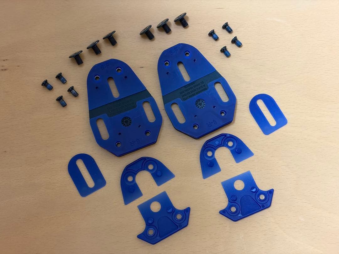 Wahoo 新型SPEEDPLAYチタンスピンドル換装品+NWシューズ用アダプタ