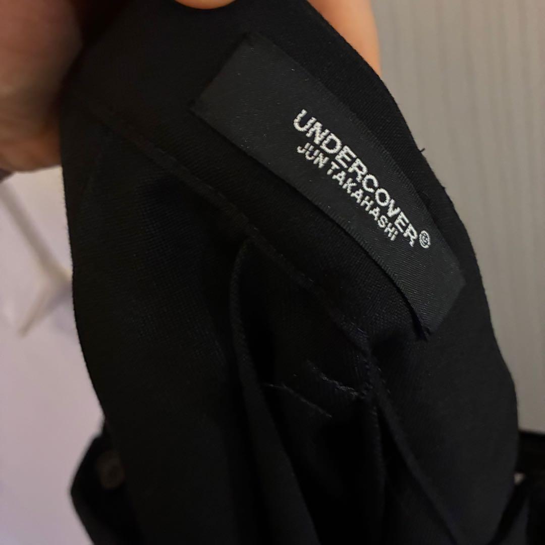 UNDERCOVER 22AWモヘアウールプリーツロングスカート