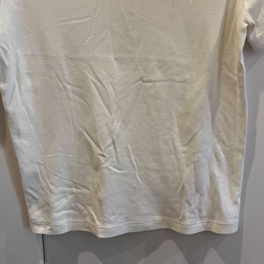 HERMÈS エルメス　ホワイト 半袖Tシャツ　40サイズ