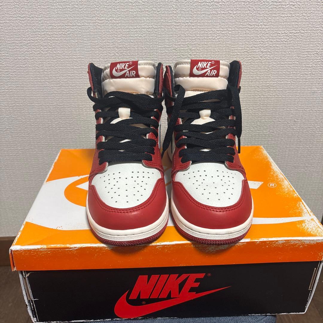 ナイキ GS エアジョーダン1 ハイ OG ロスト&ファウンド/シカゴ 24cm
