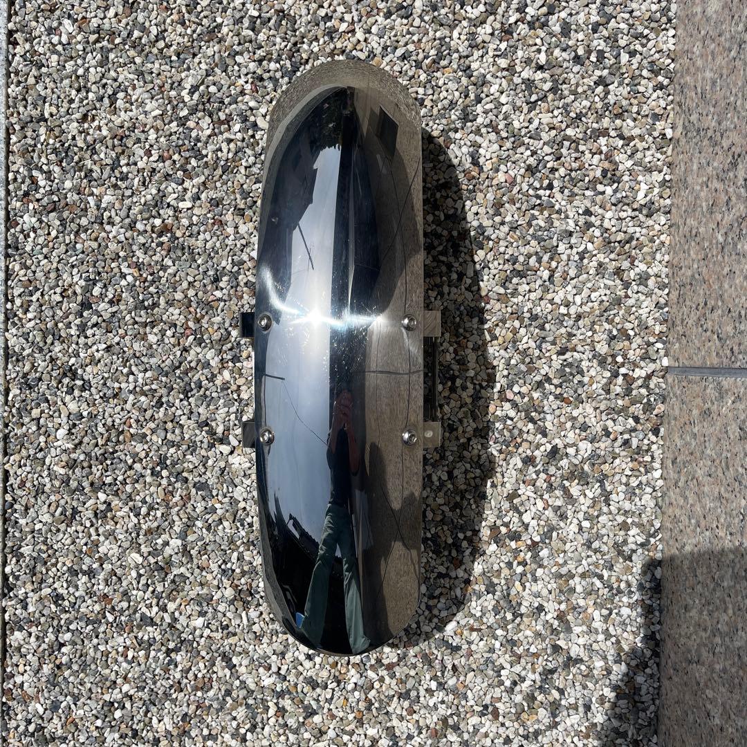 GB250クラブマン用ステンレス製フロントフェンダー