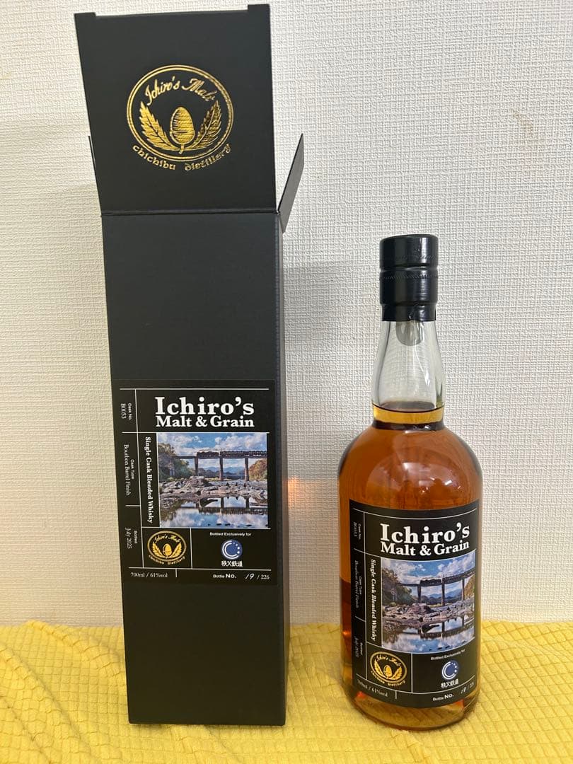 ウイスキー　イチローズモルト　秩父鉄道SLオリジナル2025 限定品