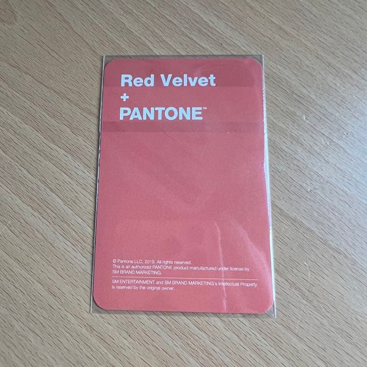 RedVelvet レドベル スルギ トレカ PANTONE