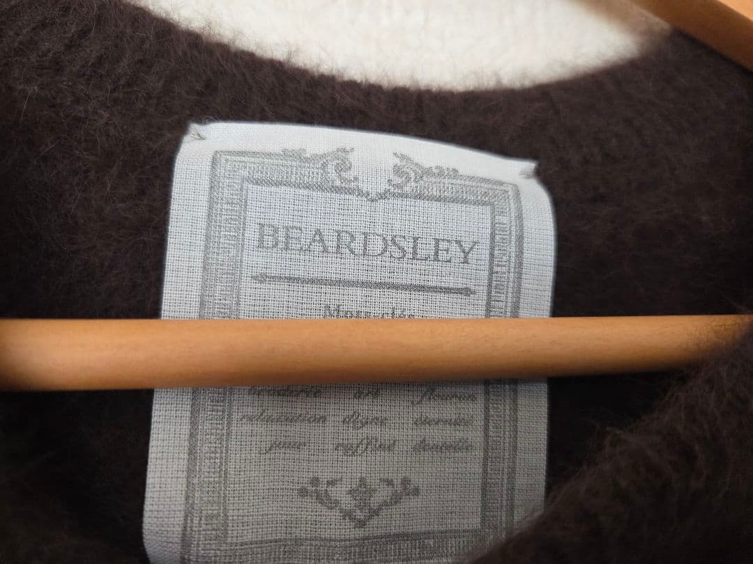 BEARDSLEY ビアズリー ファーニットポンチョ