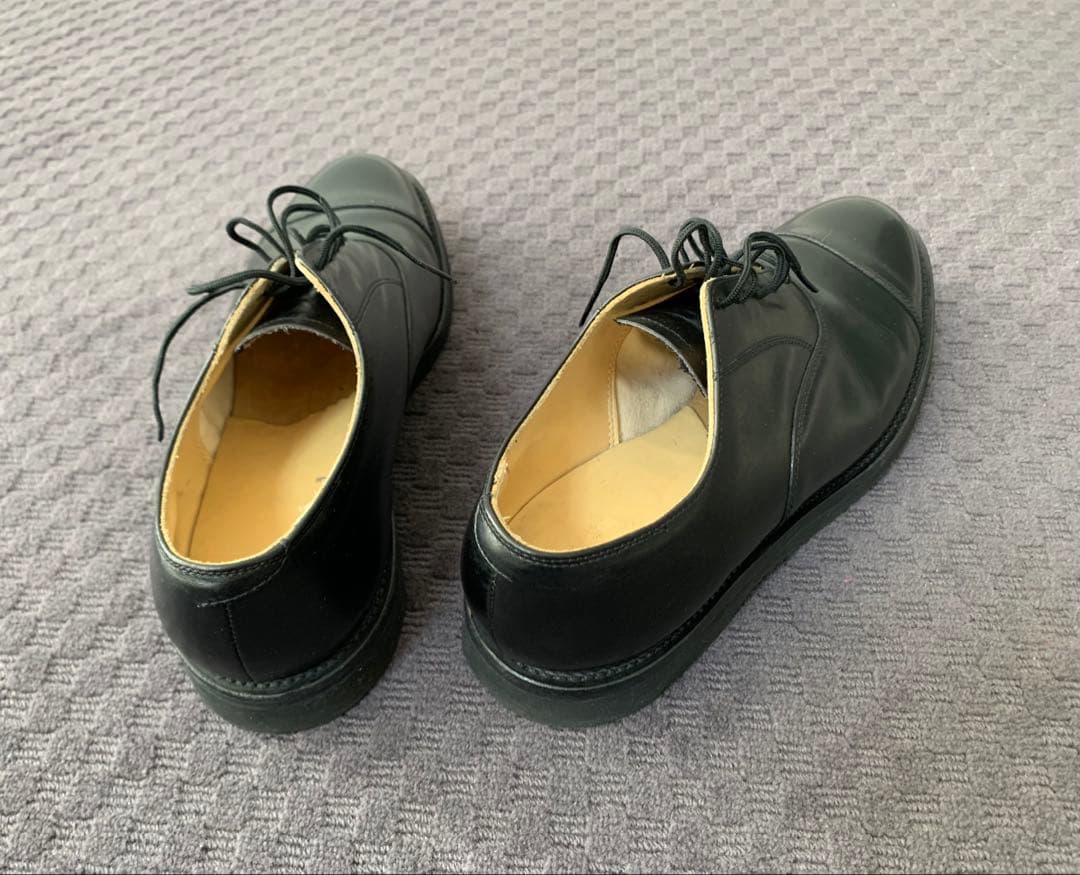 【桜】00s“ WEST”レザーシューズ カナダ軍シューズ