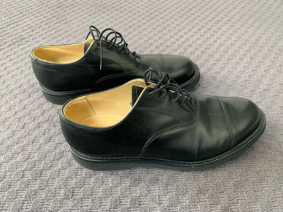 【桜】00s“ WEST”レザーシューズ カナダ軍シューズ