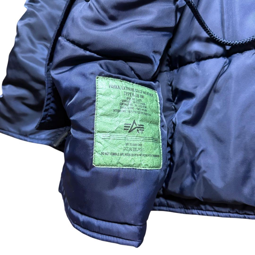 ALPHA INDUSTRIES N-3B スノーケルパーカ 米軍規格 極暖