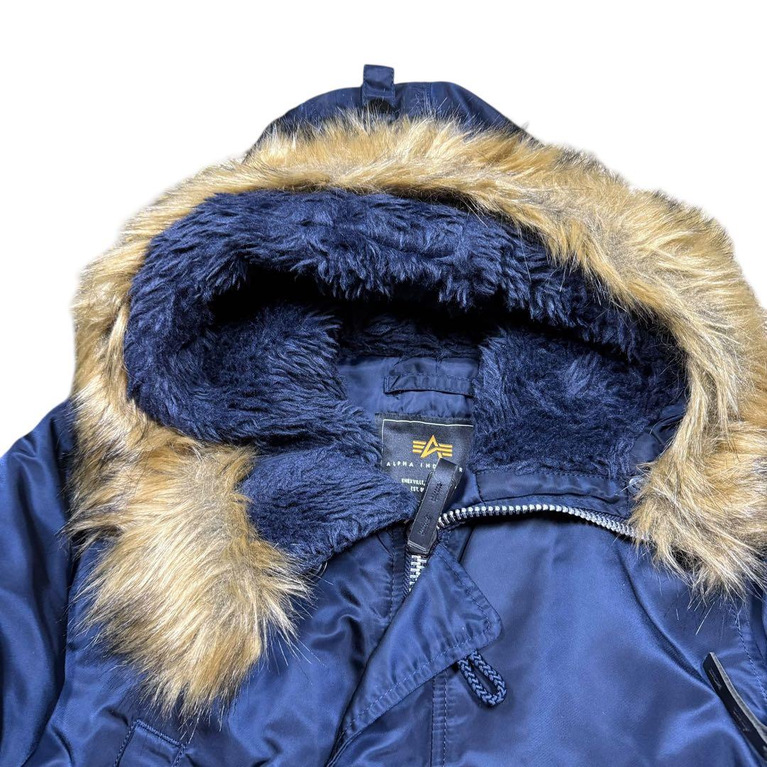 ALPHA INDUSTRIES N-3B スノーケルパーカ 米軍規格 極暖