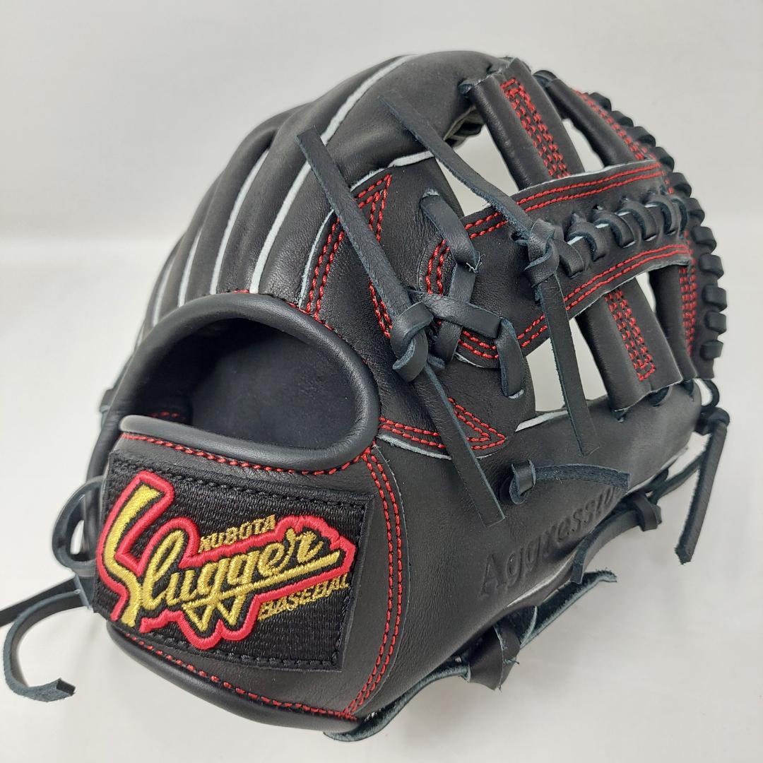 久保田スラッガー 少年軟式グラブ KSN-J2X ブラック 右投げ