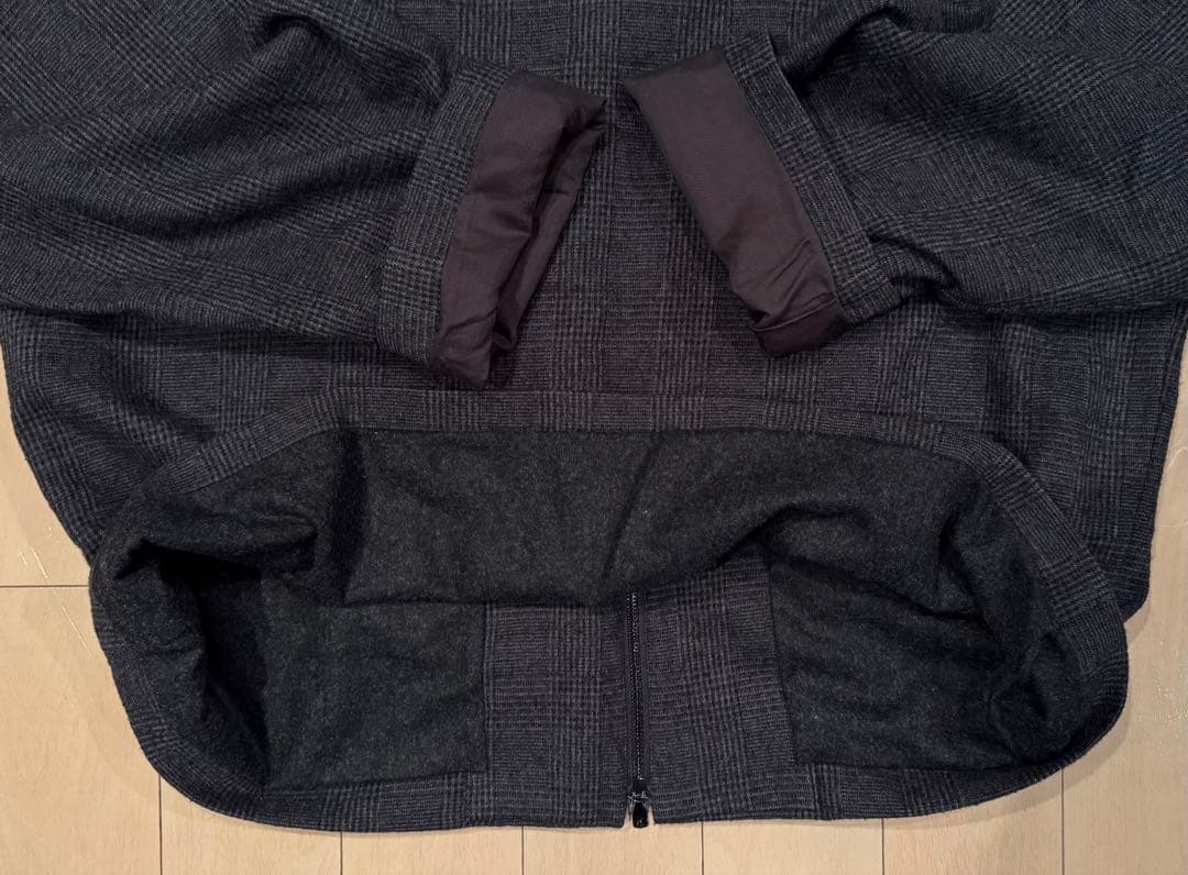 marka ダークグレー ジップアップジャケット