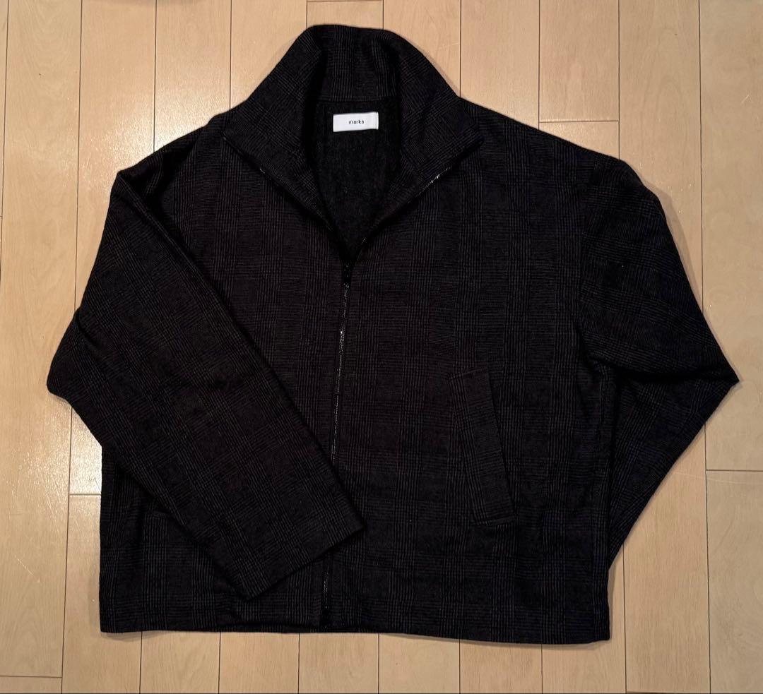 marka ダークグレー ジップアップジャケット