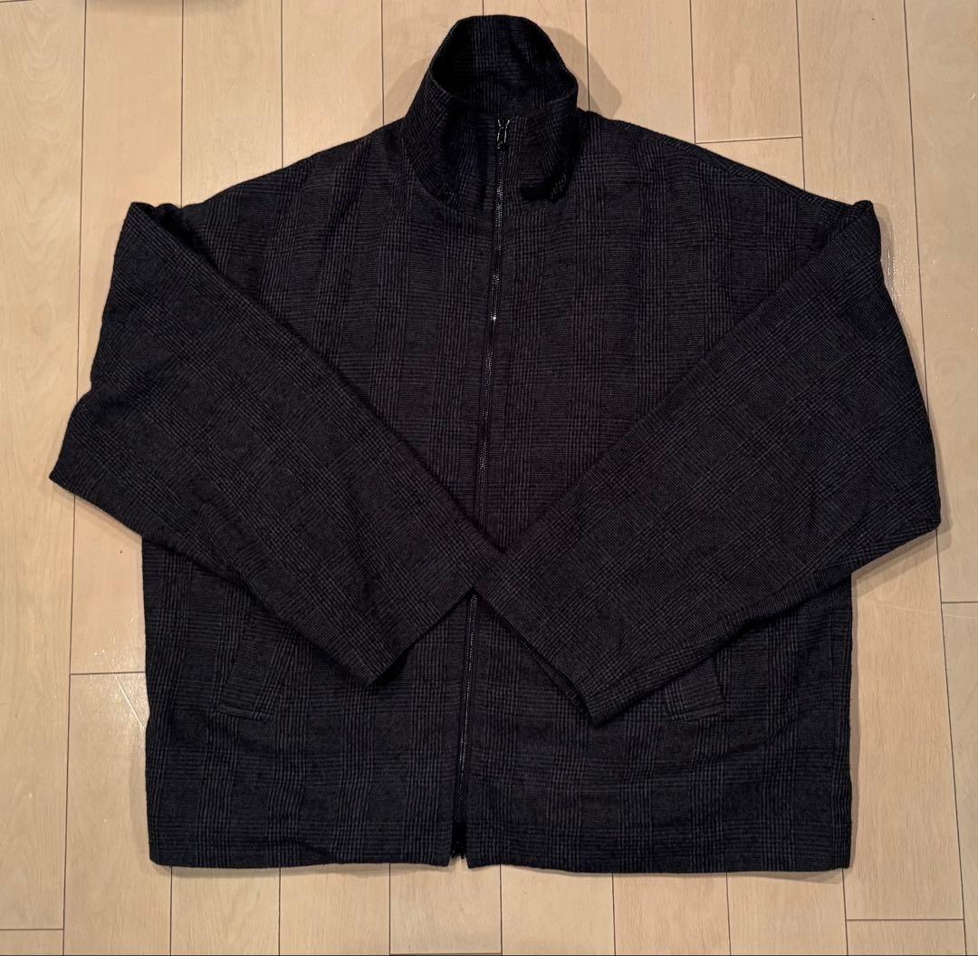 marka ダークグレー ジップアップジャケット