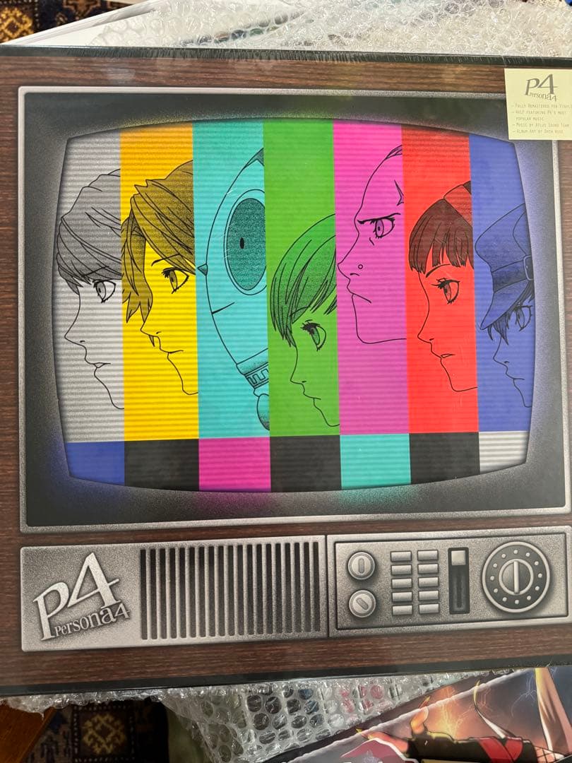 未開封　ペルソナ4 VINYL SOUNDTRACK 4XLP-THE