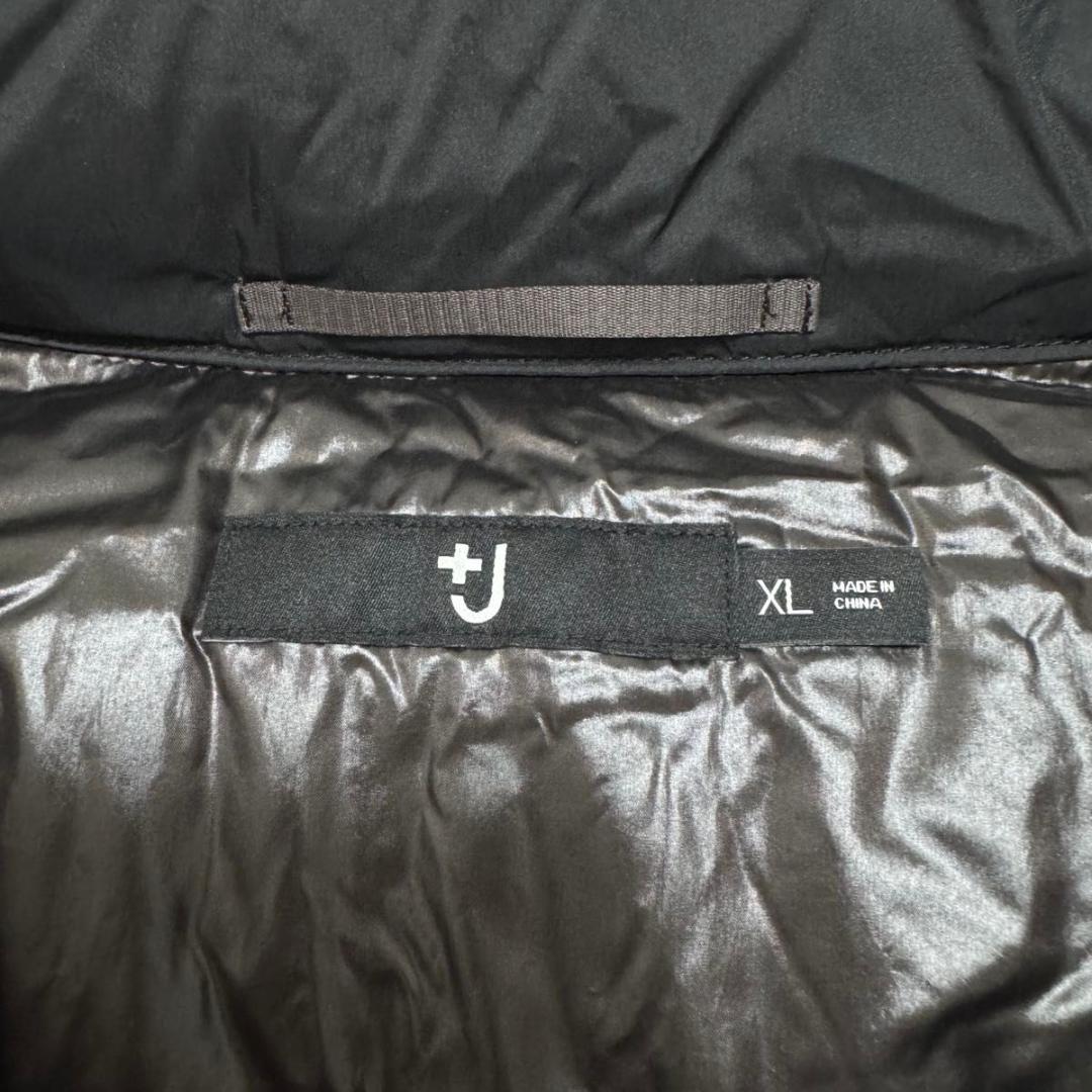 新品 タグ付き✨＋J　ユニクロ　ジルサンダー　ボリューム　ダウンベスト　黒　XL