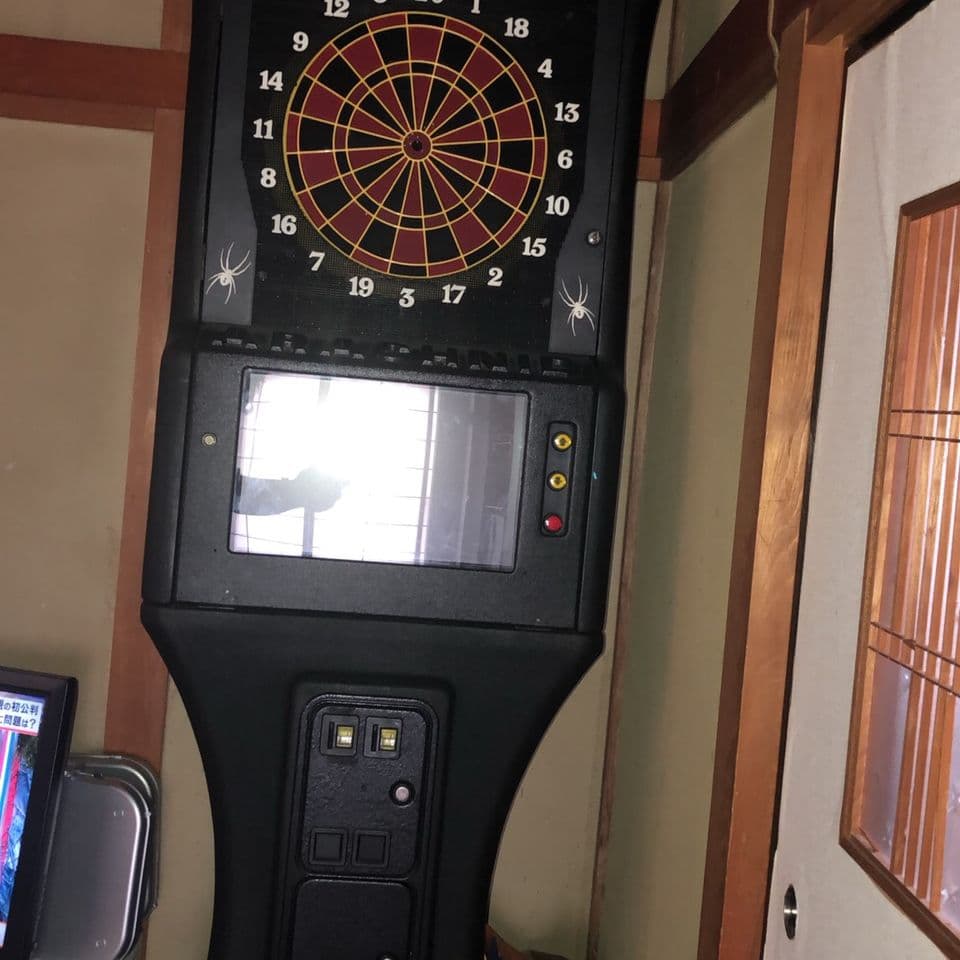 ソフトダーツ機械引き取り、一度見に来てくれる方希望