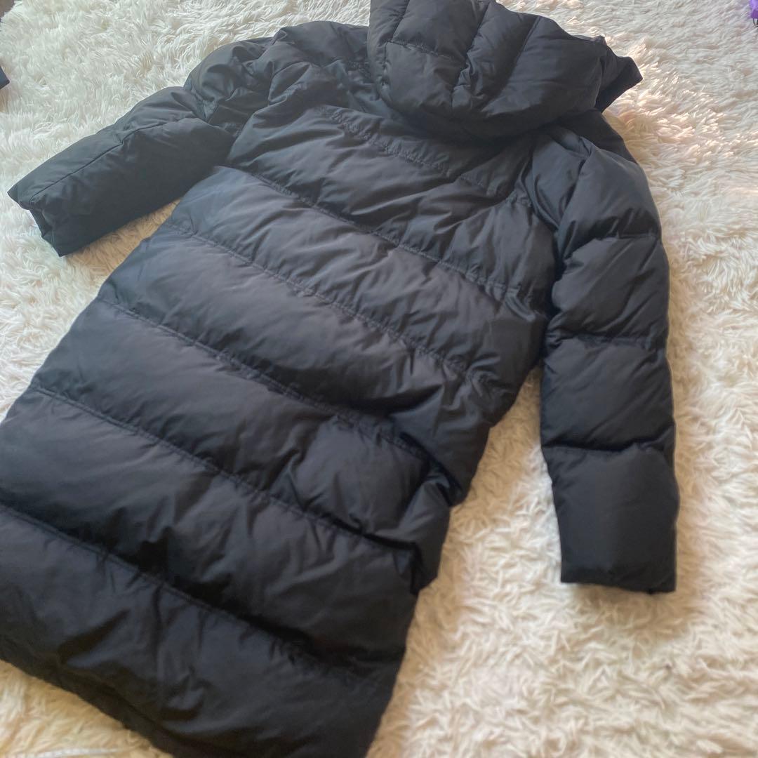 美品希少大サイズO ルコックle coq sportifベンチコート黒ビックロゴ