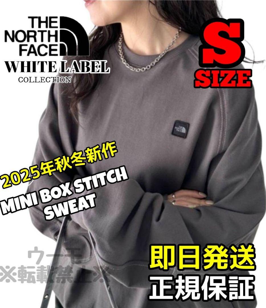 MINI BOX STITCH SWEATSHIRTS Sサイズ ノースフェイス