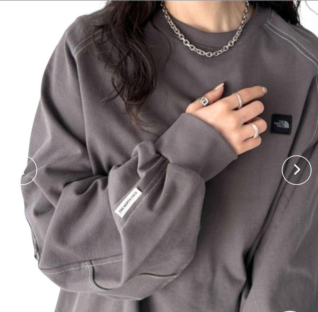MINI BOX STITCH SWEATSHIRTS Sサイズ ノースフェイス