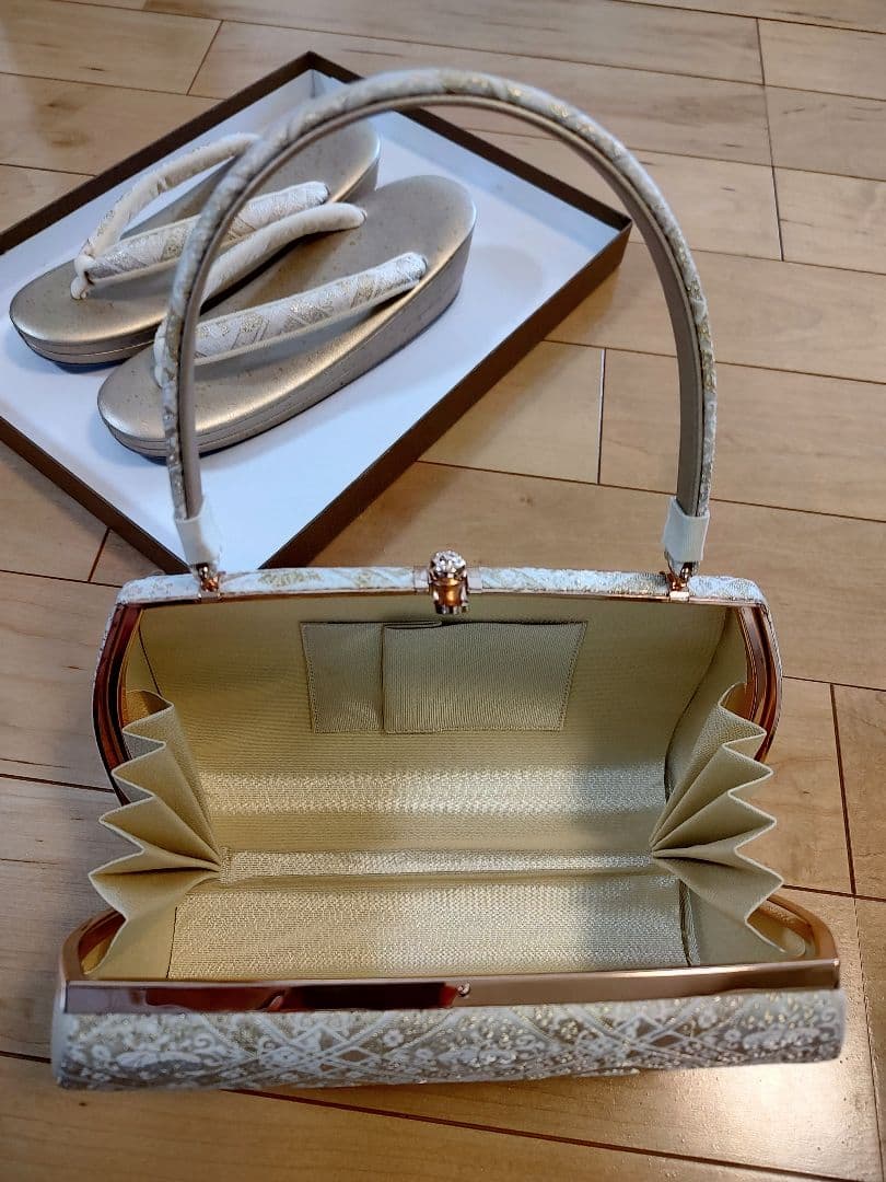 yukari8en☆礼装　和装バッグ 草履セット　和装バッグと草履セット