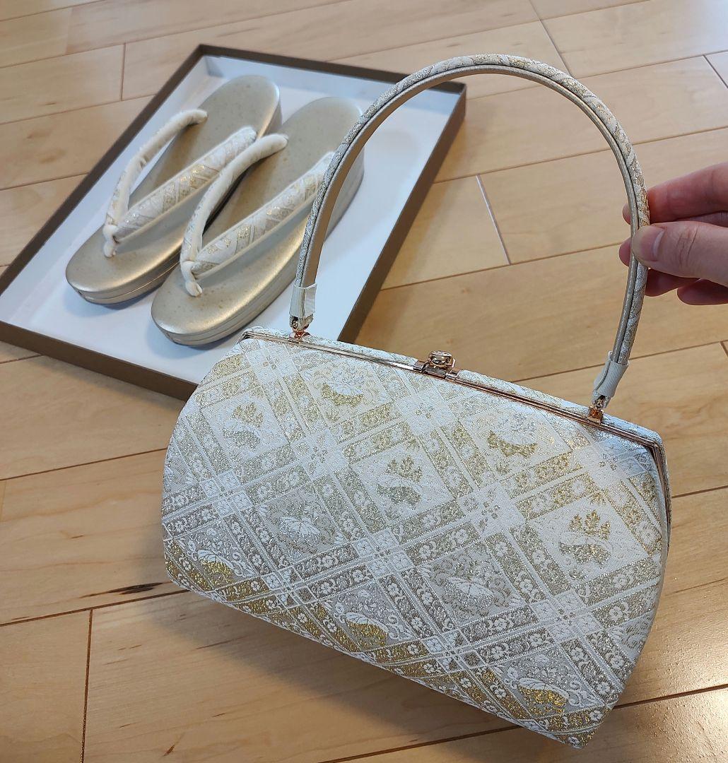 yukari8en☆礼装　和装バッグ 草履セット　和装バッグと草履セット