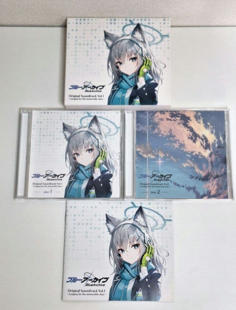 ブルーアーカイブ オリジナルサウンドトラック vol.1 vol.4 特典付き