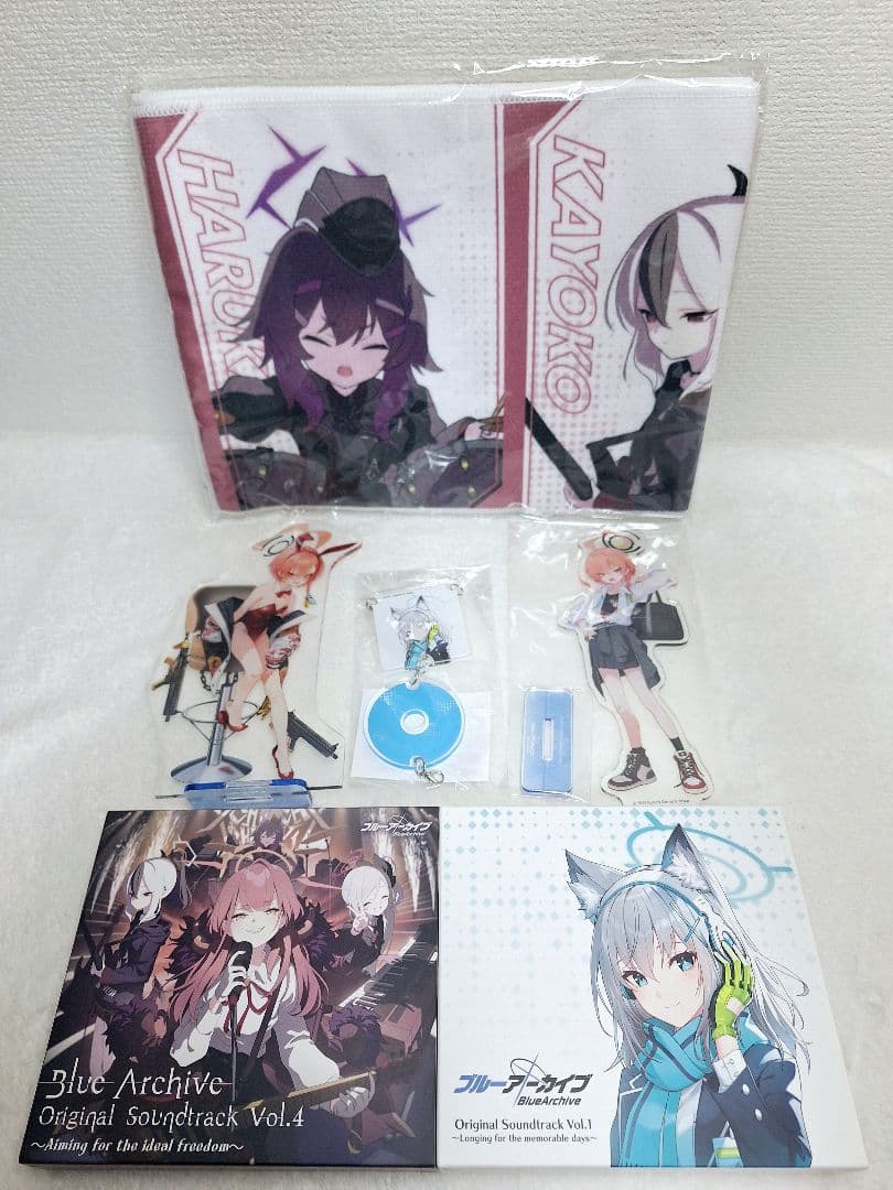 ブルーアーカイブ オリジナルサウンドトラック vol.1 vol.4 特典付き