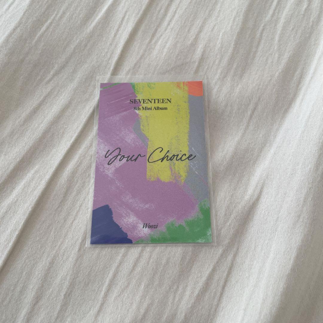 SEVENTEEN ウジ トレカ weverse event サノク セブチ