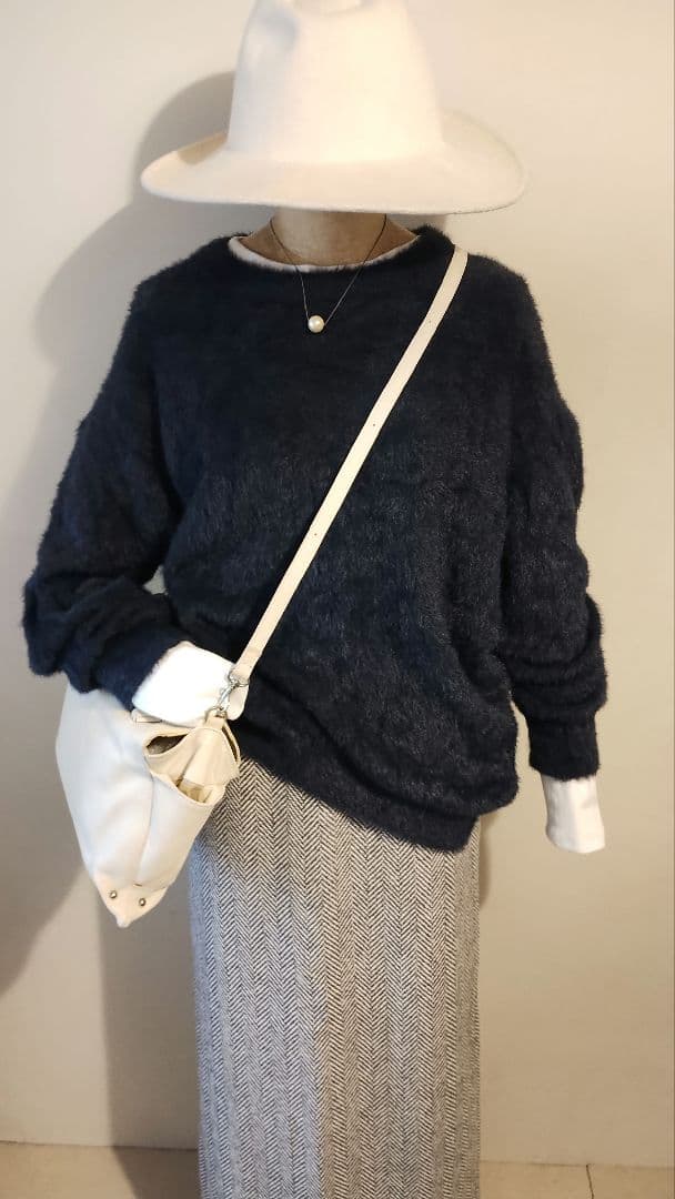 あきりこ様 C6820 wildthingsフーディーブラックコーデ