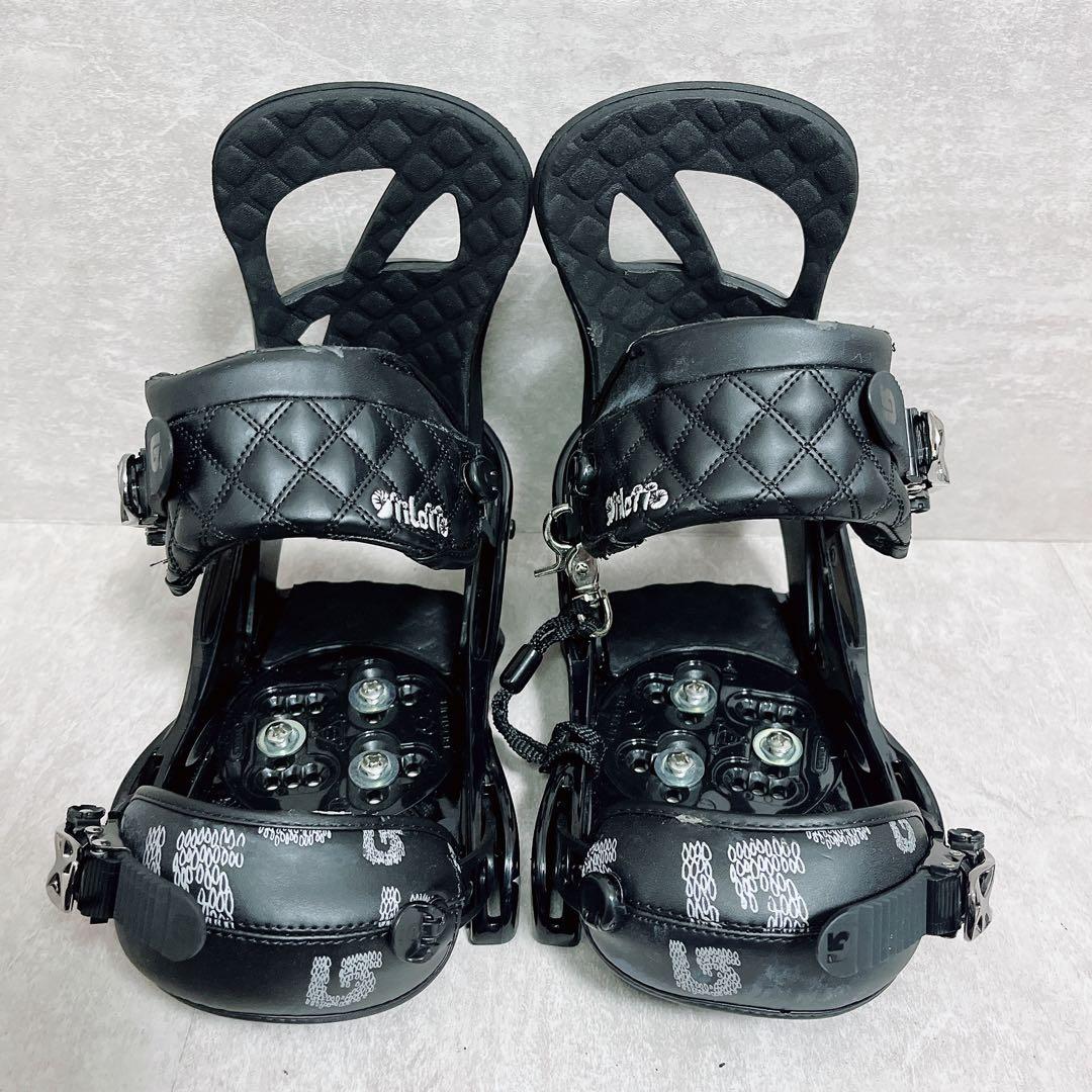 バートン　フェザー 140cm STILETTO レディーススノーボードセット