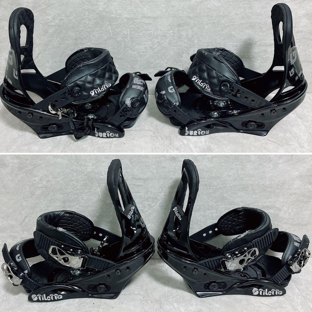 バートン　フェザー 140cm STILETTO レディーススノーボードセット