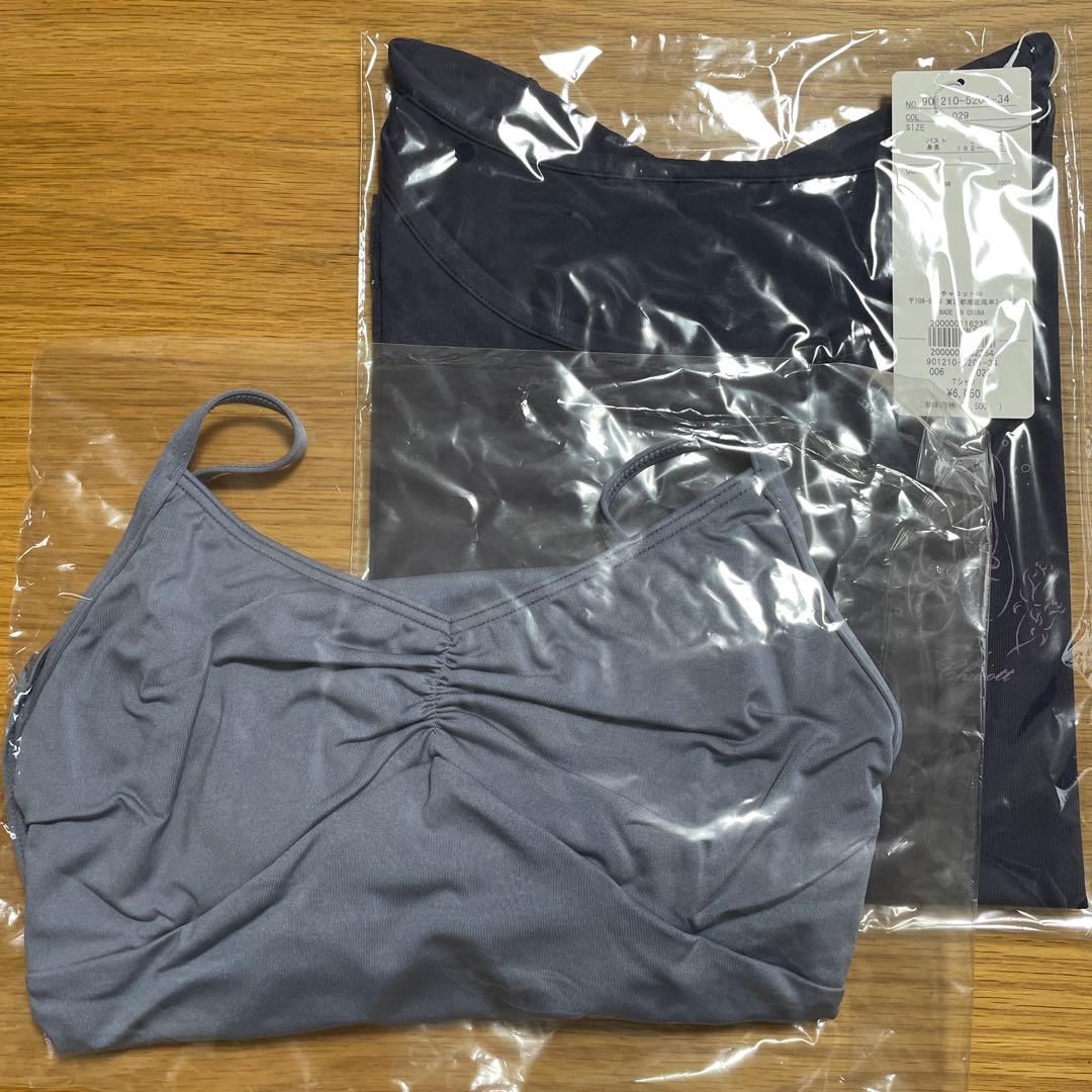 新品⭐︎チャコット　レオタードM、TシャツL
