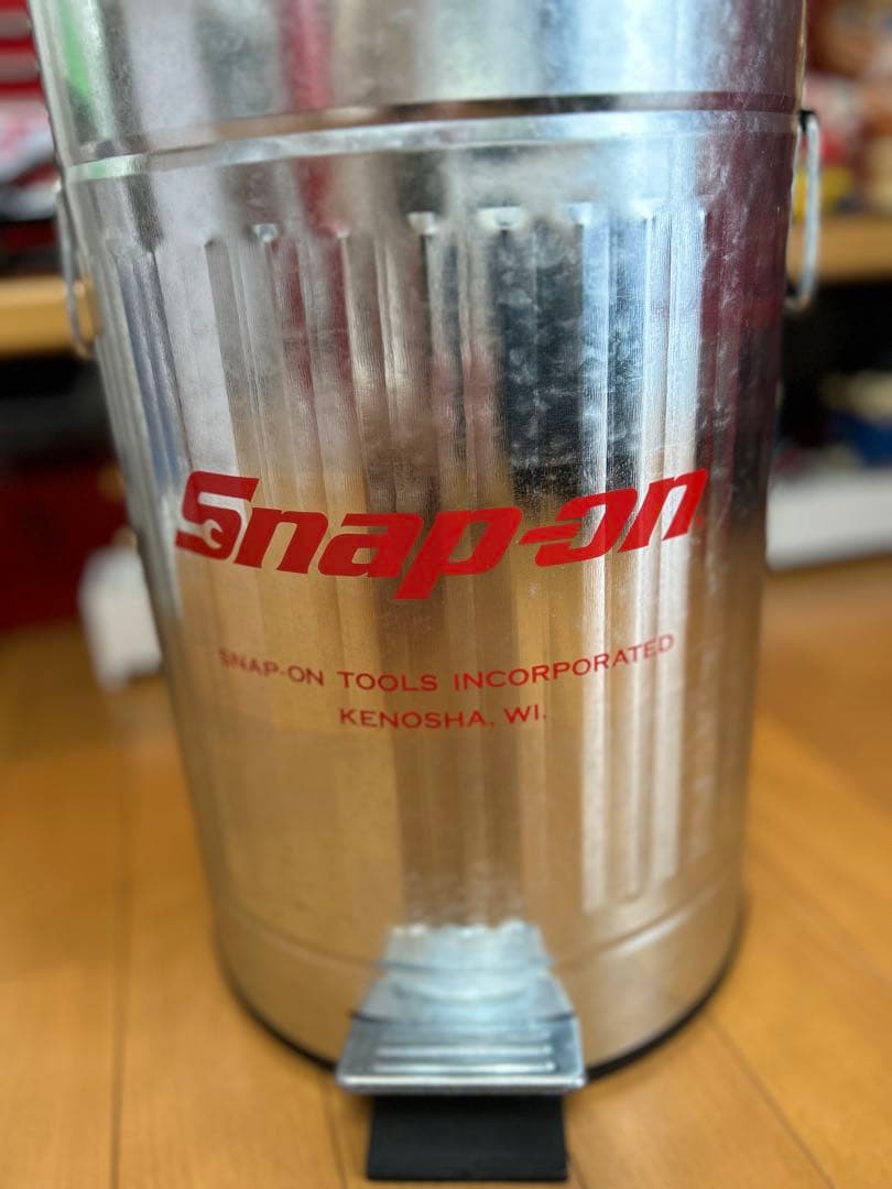 Snap-on ステンレススチール ごみ箱