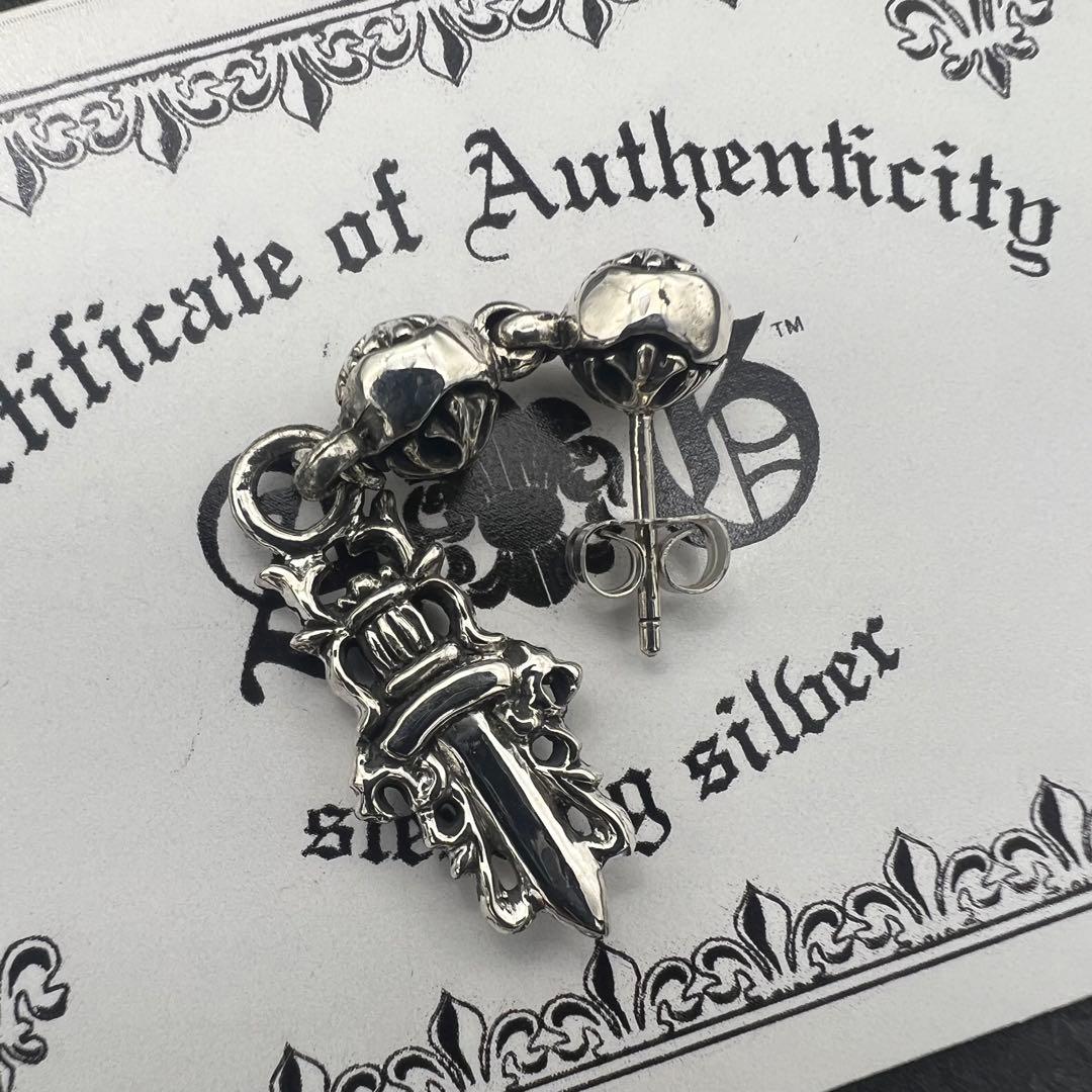 A&G エーアンドジー ダガー ドロップ ピアス